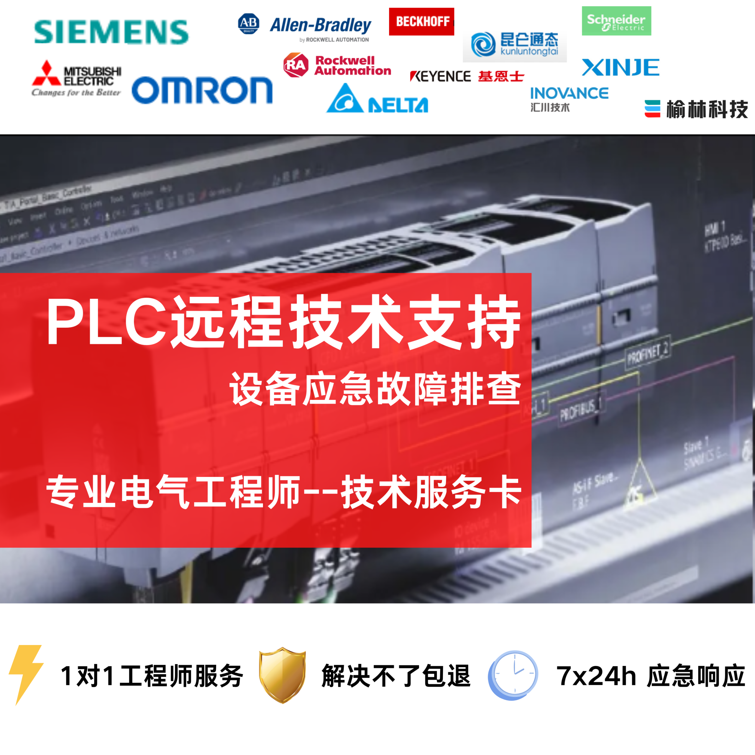 设备突发停机、差旅成本高昂？PLC 远程故障诊断服务，15分钟快速救场！
